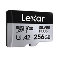 Lexar paměťová karta 256GB High-Performance Silver Plus microSDXC™ UHS-I (čtení/zápis: 205/150MB/s) 