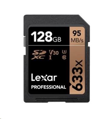 Lexar Professional 633X SDHC/SDXC UHS-I U1/U3 128G