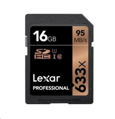 Lexar Professional 633X SDHC/SDXC UHS-I U1/U3 16GB