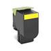 Lexmark 702C Yellow Return Program Toner Cartridge - 1 000 stran