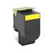 Lexmark 802HY Yellow High Yield Return Program Toner Cartridge - 3 000 stran