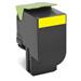 Lexmark 802XY Yellow Extra High Yield Return Program Toner Cartridge CX510 4K