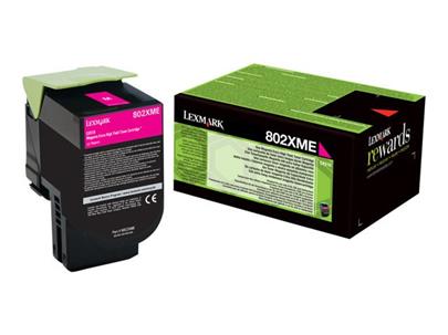 Lexmark 80C2XME purpurová tonerová kazeta, extravysokokapacitní, Corporate