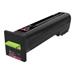 Lexmark CS820 Magenta Extra High Yield Corporate Toner Cartridge - 22 000 stran