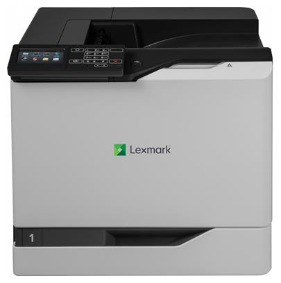 Lexmark CX820de color laser MFP, 50/50ppm, síť, duplex, dotykový LCD, DADF, fax, HDD