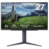 LG 27GS85Q-B gaming 27" IPS 2560x1440/400cd/1ms/1000:1/180Hz/2xHDMI/DP/HDR10/FreeSync/Flicker Safe/Tilt/Heigh/Pivot/VESA