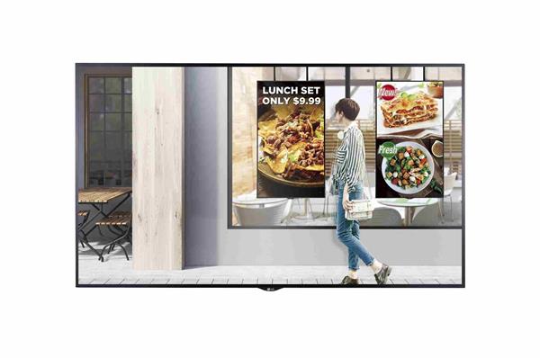 LG 75" signage 75XF3ES - FHD, 3 000nit, 24h, WebOS 3.0, Open Frame