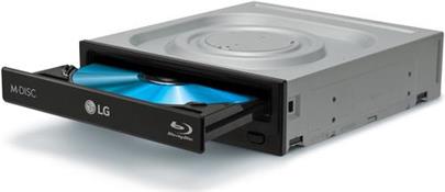 LG BLU-RAY BH16NS55 internal blu-ray zapisovačka black BULK (16x BD, DVD max16x, CD max 48x, černá)