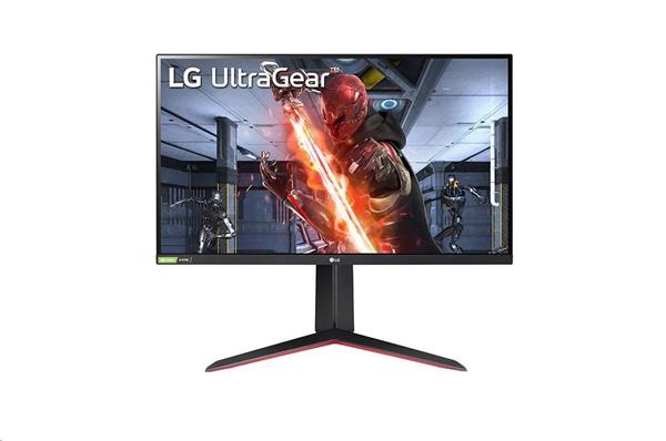 LG MT IPS LCD LED 27" 27GN650 - IPS panel, 1ms, 144Hz, 1920x1080, 2xHDMI, DP, pivot