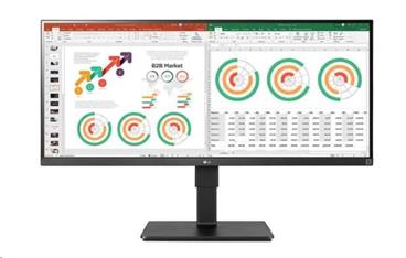 LG MT IPS LCD LED 34" 34BN770 - IPS panel, 3440x1440, 2xHDMI, DP, USB, repro, nast vyska