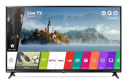 LG Smart LED TV 49"/ 49UJ6307/ 4K UltraHD/ DVB-S2/T2/C/ H.265/HEVC/ 3xHDMI/ 2xUSB/ LAN/ Wifi/ BT/ Energ. tř. A