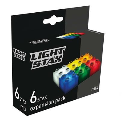 LIGHT STAX svítící stavebnice Mixed Colors 6pcs - DUPLO® - kompatibilní