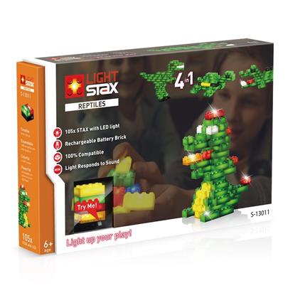 LIGHT STAX svítící stavebnice Reptiles V2 (Animals) - LEGO® - kompatibilní