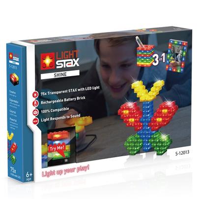 LIGHT STAX svítící stavebnice Shine V2 (3-in-1) - LEGO® - kompatibilní