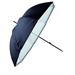 Linkstar PUK-102WB odrazný deštník oboustranný, 102 cm bílá/černá