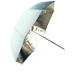 Linkstar PUR-102H odrazný deštník, 102 cm jasně stříbrná
