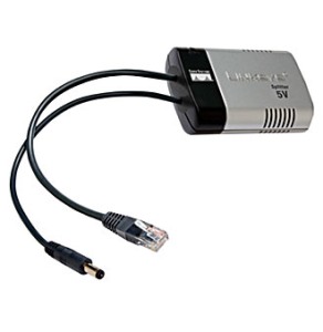 LINKSYS Power over Ethernet Splitter, for Linksys 5 Volt Products