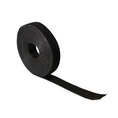 LOGILINK - Cable Strap, Velcro Tape, 10m, Black