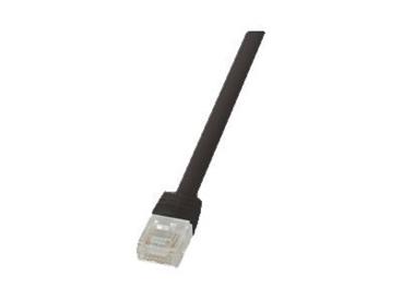LOGILINK CF2093U LOGILINK - Patch Cable Flat Cat.6 U/UTP SlimLine black 10m