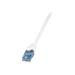 LOGILINK CP3051U LOGILINK - Patch Cable Cat.6A 10GE Home U/UTP EconLine white 2,00m