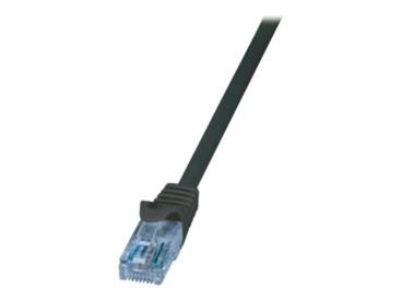 LOGILINK CP3083U LOGILINK - Patch Cable Cat.6A 10GE Home U/UTP EconLine black 7,50m