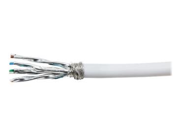 LOGILINK CPV0040 LOGILINK - Bulk Patch Cable S/FTP Cat.7 Cu PrimeLine, LSOH white, 50m