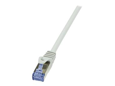 LOGILINK CQ3042S LOGILINK - Patchcord Cat.6A 10G S/FTP PIMF PrimeLine 1,5m grey