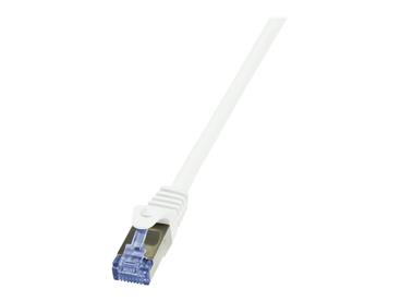 LOGILINK CQ4011S LOGILINK - Patch cable Cat.6A, made from Cat.7, 600 MHz, S/FTP PIMF raw, 0,25m