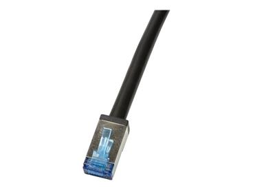 LOGILINK CQ7063S LOGILINK - Outdoor patch cable CAT.6A S/FTP PVC+PE, black, 3m