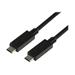 LOGILINK CU0128 LOGILINK - Propojovací kabel USB-C 3.1 Gen2 0.5m, černá
