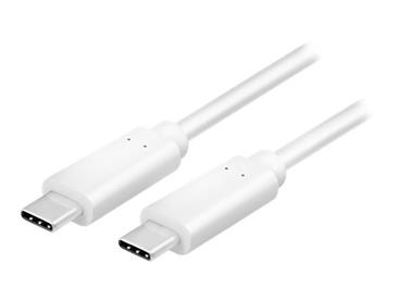 LOGILINK CU0130 LOGILINK - Propojovací kabel USB-C 3.1 Gen2, 0.5m, bílá