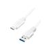 LOGILINK CU0173 LOGILINK - USB 3.2 Gen1x1 cable, USB-A male to USB-C male, white, 0.5m