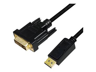 LOGILINK CV0130 LOGILINK - DisplayPort to DVI cable, black, 1m