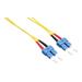LOGILINK FP0SC02 Fiber duplex patchcable OS2 9/125 SC-SC yellow 2 m