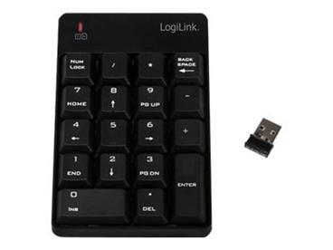LOGILINK ID0120 LOGILINK - Bezdrátová numerická klávesnice, 18 kláves