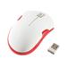 LOGILINK ID0129 LOGILINK - Wireless Optical Mouse, 2.4 GHz, 1200 dpi, White/Red