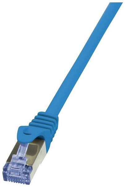 LOGILINK - Patch Cable Cat.6A 10G S/FTP PIMF PrimeLine modrý 0,25m