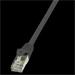 LOGILINK - Patchcord Cat.5e F/UTP 0,25m black