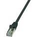 LOGILINK - Patchcord Cat.5e F/UTP 10m black