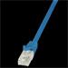 LOGILINK - Patchcord CAT 5e UTP 0,25m blue