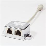 LOGILINK-  T-Adaptér RJ45 plug->2 x RJ45 jack 2 x 10/100BaseT