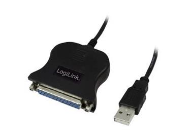 LOGILINK UA0054A LOGILINK - Adaptér USB - paralerní port s kabelem 1.8m