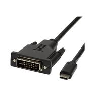 LOGILINK UA0331 LOGILINK - USB 3.2 Gen 1x1 USB-C™ M to DVI Cable, 1.8m