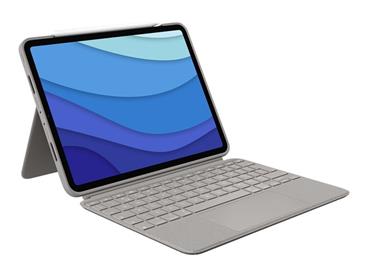 Logitech Combo Touch for iPad Pro 11-inch (1st, 2nd, and 3rd generation) - SAND - UK - INTNL