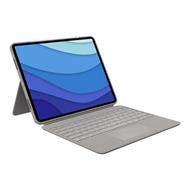 Logitech Combo Touch for iPad Pro 12.9-inch (5th generation) - SAND - UK - INTNL