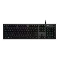 LOGITECH G512 CARBON LIGHTSYNC RGB Mechanical Gaming Keyboard with GX Brown switches-CARBON-US INT'L-USB