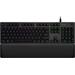 Logitech G513 Carbon RGB Mechanical Gaming Keyboard, GX Blue (Clicky) - CARBON - UK - INTNL