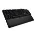 Logitech G513 Carbon RGB Mechanical Gaming Keyboard, GX Blue (Clicky) - CARBON - US INT'L - INTNL