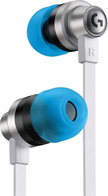 Logitech herní sluchátka G333 KDA - bílo-modré, 3,5mm/USB-C
