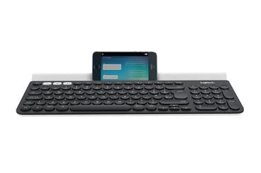Logitech K780 Multi-Device Wireless Keyboard - DARK GREY/SPECKLED WHITE - UK - INTNL